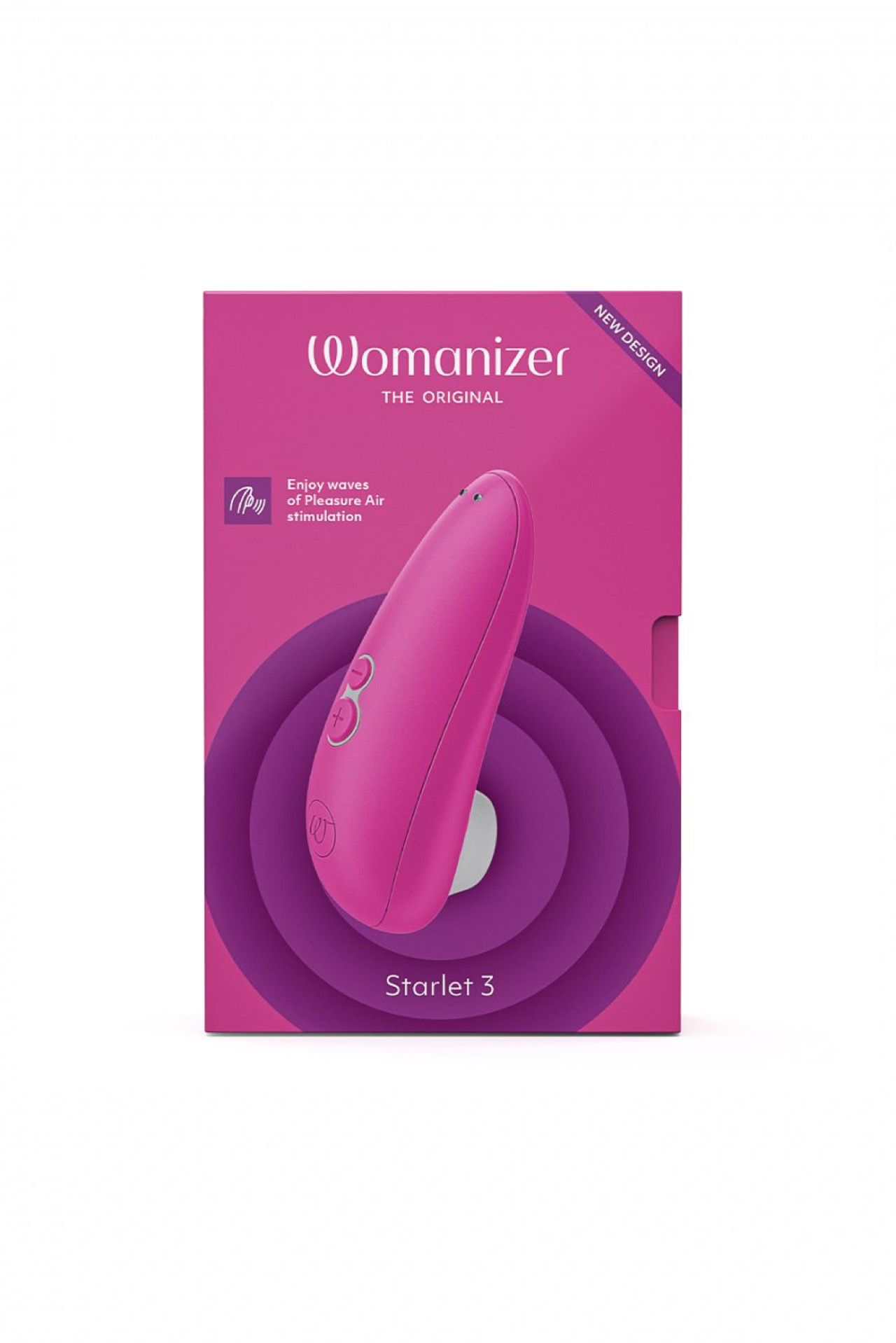 Бесконтактный клиторальный стимулятор Womanizer Starlet 3 Pink изображение 3
